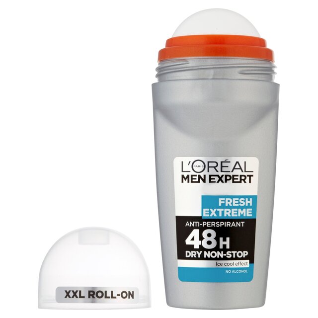 L'Oreal Men Expert Roll On Anti-Perspirant Deodorant Fresh Extreme thumbnail 2