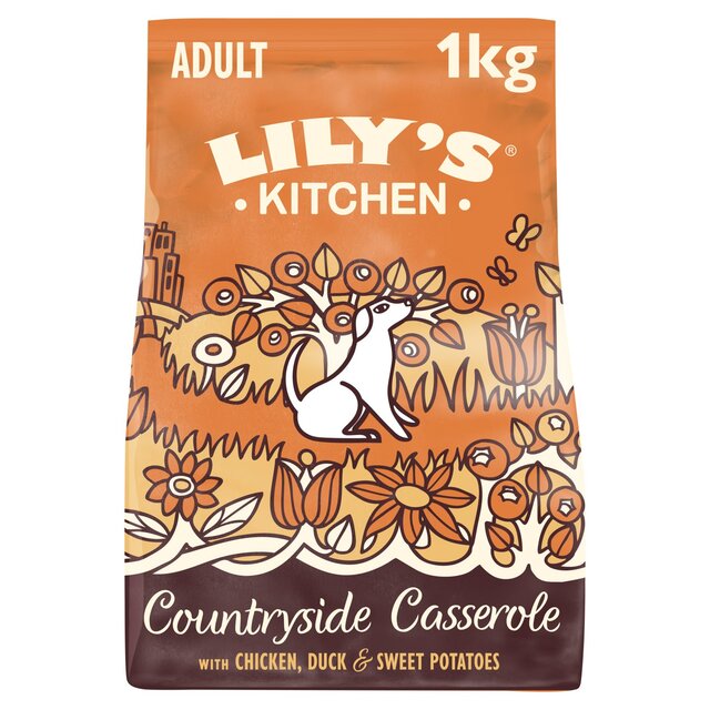 Lily's Kitchen Dog Chicken & Duck Countryside Casserole Adult Dry Food