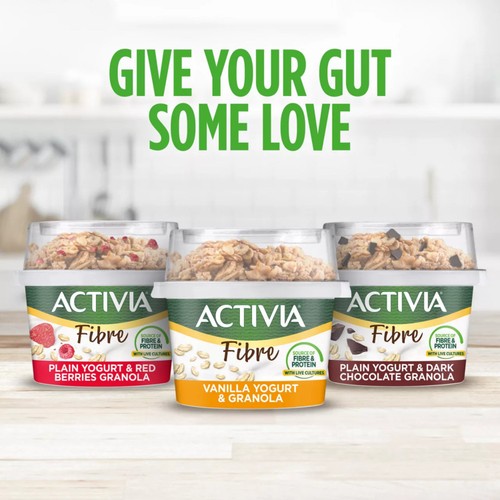 Activia Vanilla & Granola Low Fat Gut Health Yoghurt Breakfast Pot thumbnail 7