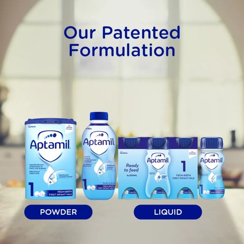 Aptamil 1 First Infant Baby Milk Formula Liquid Ready to Feed from Birth thumbnail 10