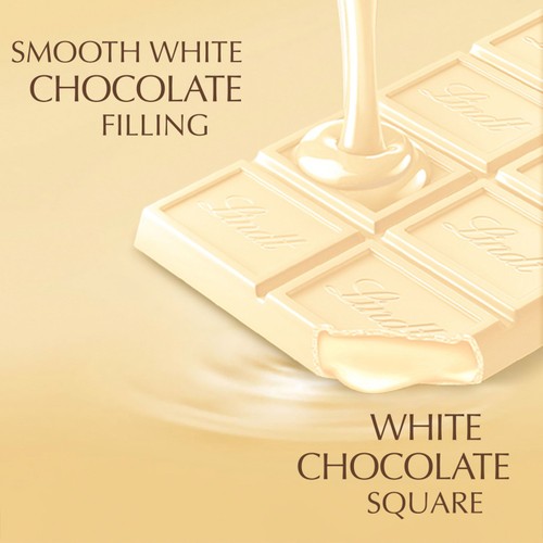 Lindt Lindor White Chocolate Bar thumbnail 2