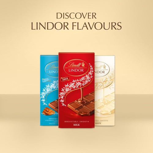 Lindt Lindor White Chocolate Bar thumbnail 7