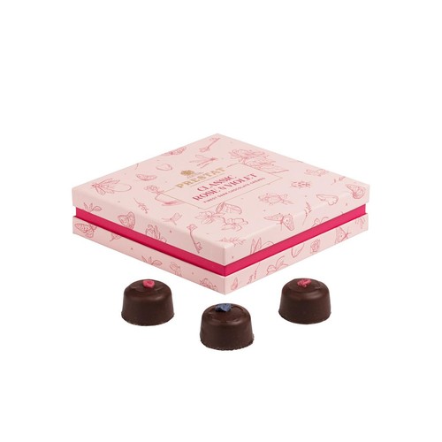 Prestat Rose & Violet Chocolate Cremes thumbnail 2