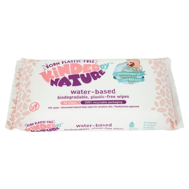 Kinder by Nature Water-Based Wipes thumbnail 3