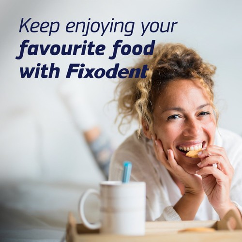 Fixodent Plus Unbeatable Bite Denture Adhesive Flavour Free thumbnail 3