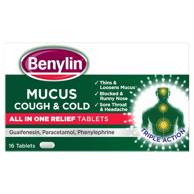 Benylin Mucus All in One Relief Tablets thumbnail 13