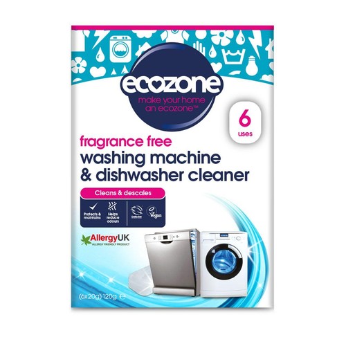 Ecozone Fragrance Free Washing Machine & Dishwasher Cleaner
