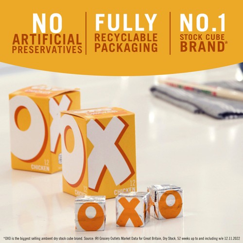 Oxo 24 Chicken Stock Cubes thumbnail 3