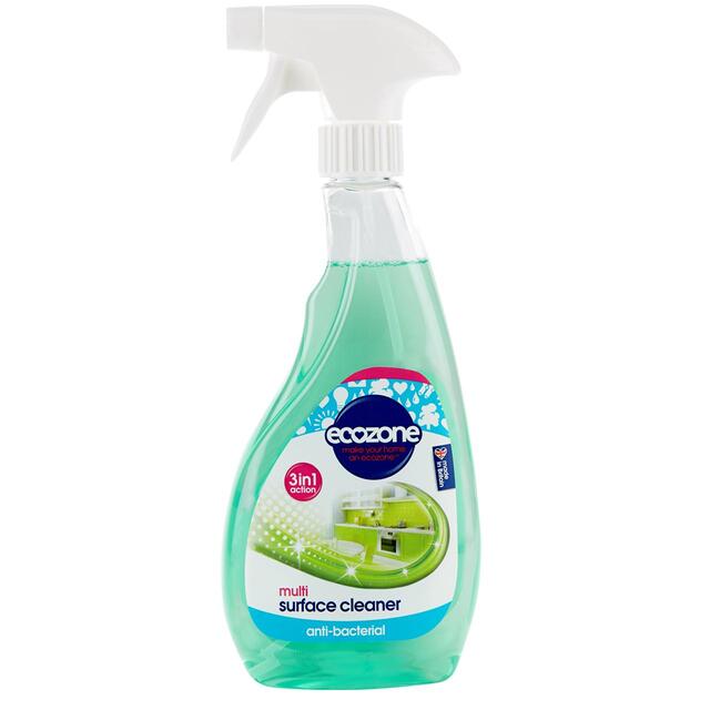 Ecozone 3 in 1 Anti-Bacterial Multi Surface Cleaner Aloe & Cucumber