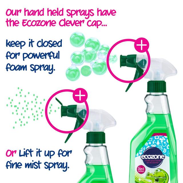 Ecozone 3 in 1 Anti-Bacterial Multi Surface Cleaner Aloe & Cucumber thumbnail 2