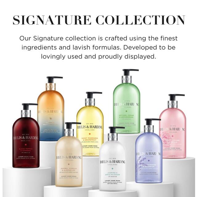 Baylis & Harding Black Pepper & Ginseng Hand Wash thumbnail 4