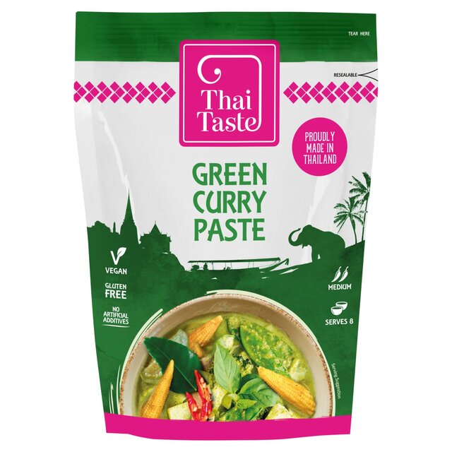Thai Taste Green Curry Paste in Pouch