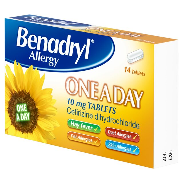Benadryl One A Day Allergy Tablets thumbnail 3