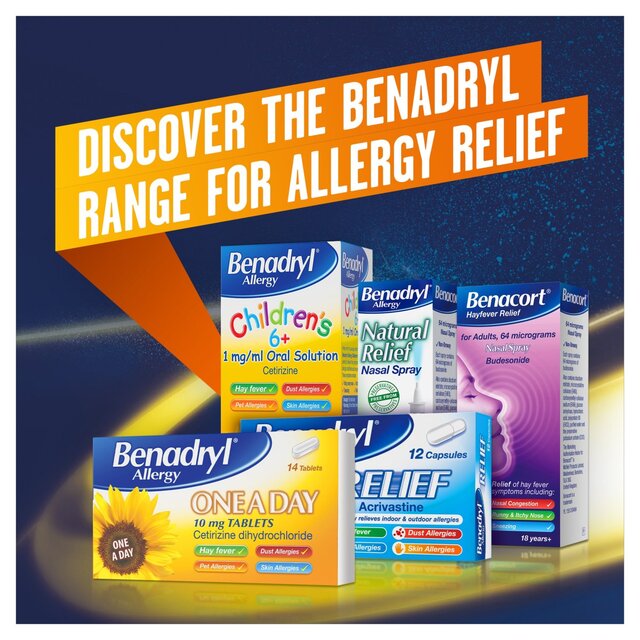 Benadryl One A Day Allergy Tablets thumbnail 4