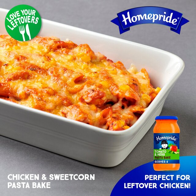 Homepride Creamy Tomato & Herb Pasta Bake thumbnail 2