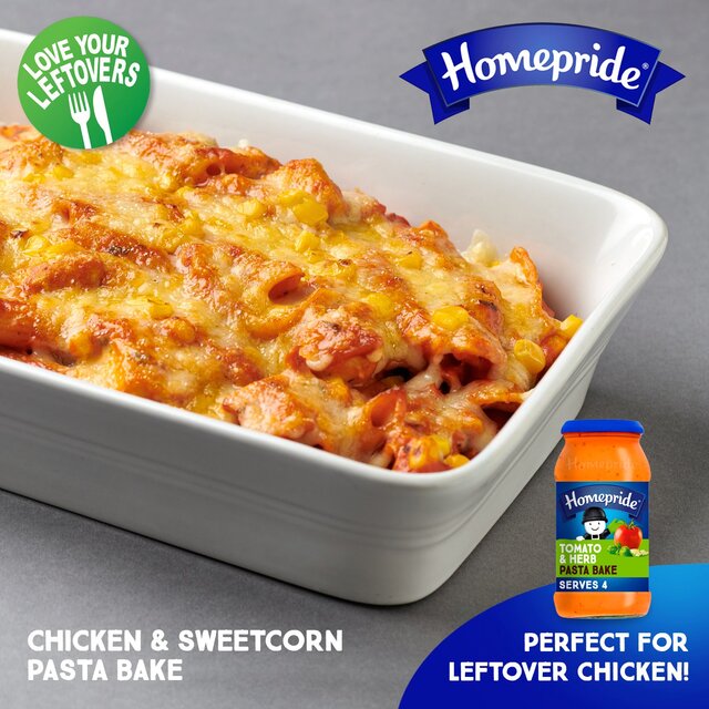 Homepride Creamy Tomato & Herb Pasta Bake thumbnail 6