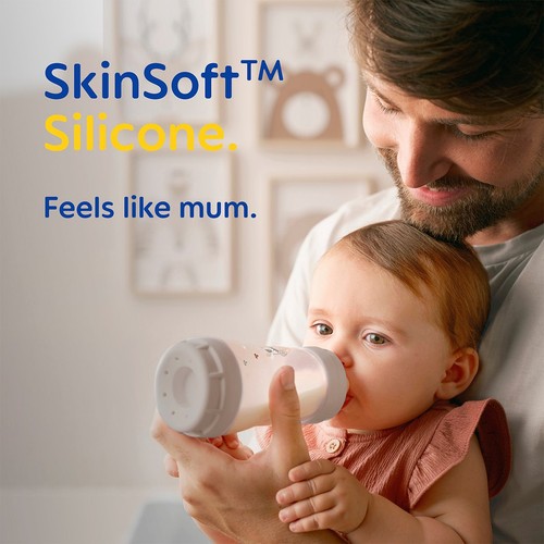 MAM Silicone Bottle Teats Fast Flow 4+ Months Level 3 thumbnail 6