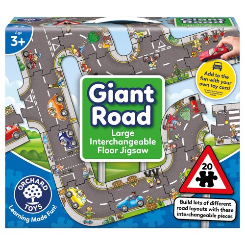 Giant Road Puzzle, 3yrs+