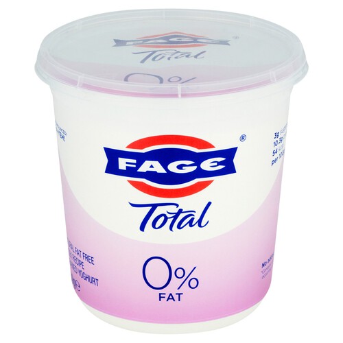 Fage Total 0% Fat Natural Fat Free Greek Recipe Strained Yoghurt thumbnail 3