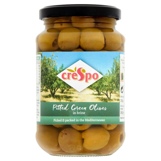 Crespo Pitted Green Olives thumbnail 2