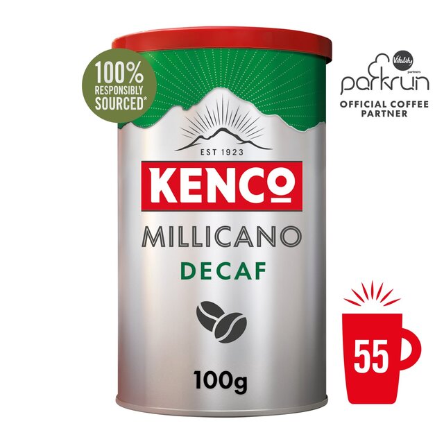 Kenco Millicano Decaff Wholebean Instant Coffee