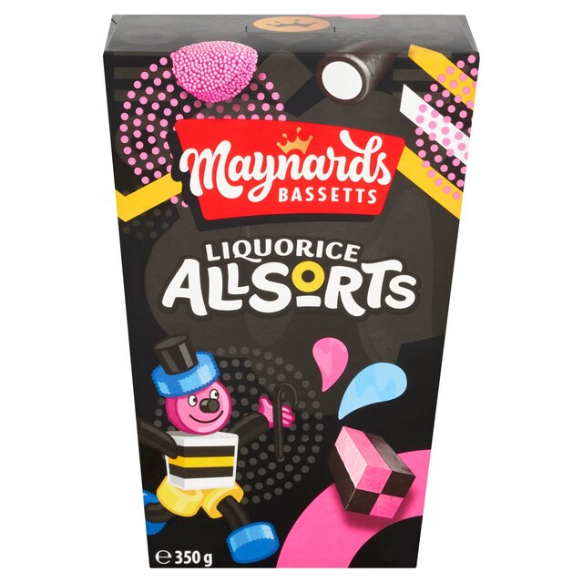 Maynards Bassetts Liquorice Allsorts Sweets Carton thumbnail 2