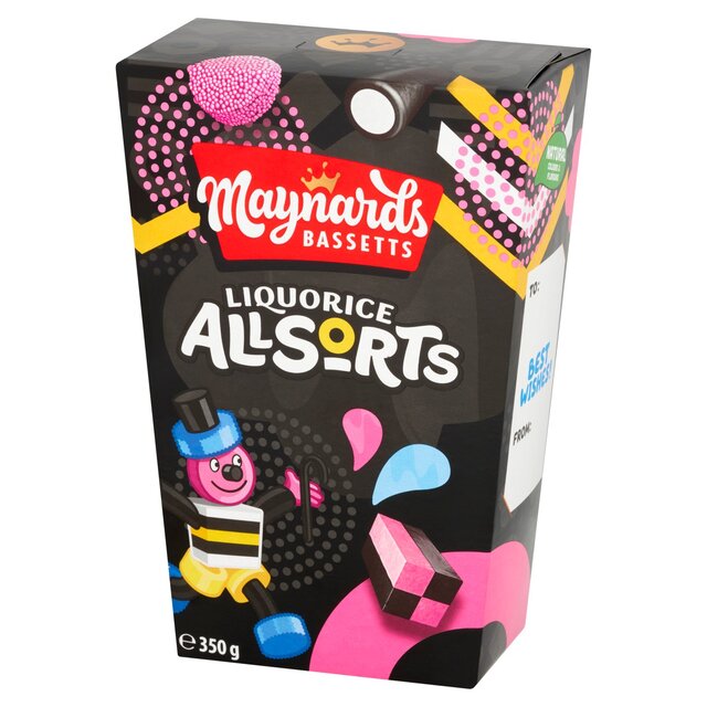 Maynards Bassetts Liquorice Allsorts Sweets Carton thumbnail 3