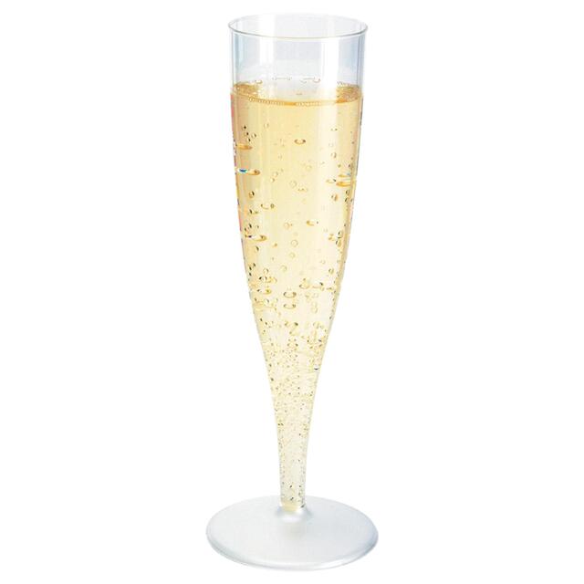 Plastic 135ml Champagne Flutes thumbnail 2