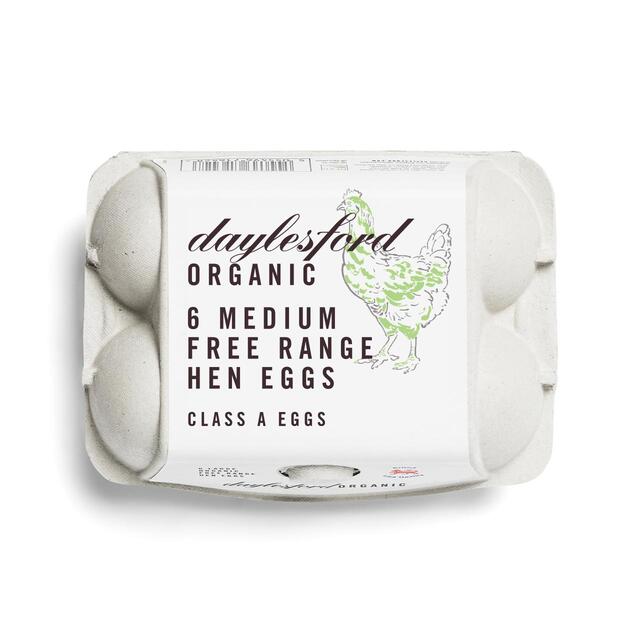 Daylesford Organic Free Range Medium Eggs