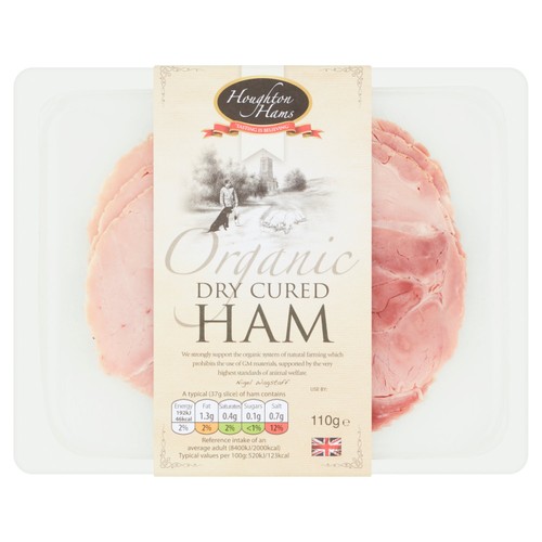 Houghton Organic Sliced Dry Cured Ham