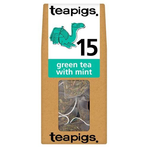 Teapigs Green Tea with Mint Tea Bags thumbnail 2