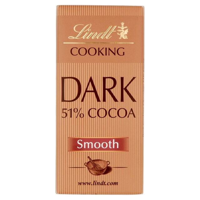 Lindt 51% Dark Cooking Chocolate Bar