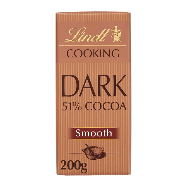 Lindt 51% Dark Cooking Chocolate Bar thumbnail 2