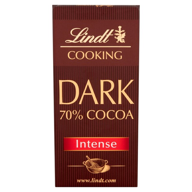 Lindt 70% Dark Cooking Chocolate Bar thumbnail 2