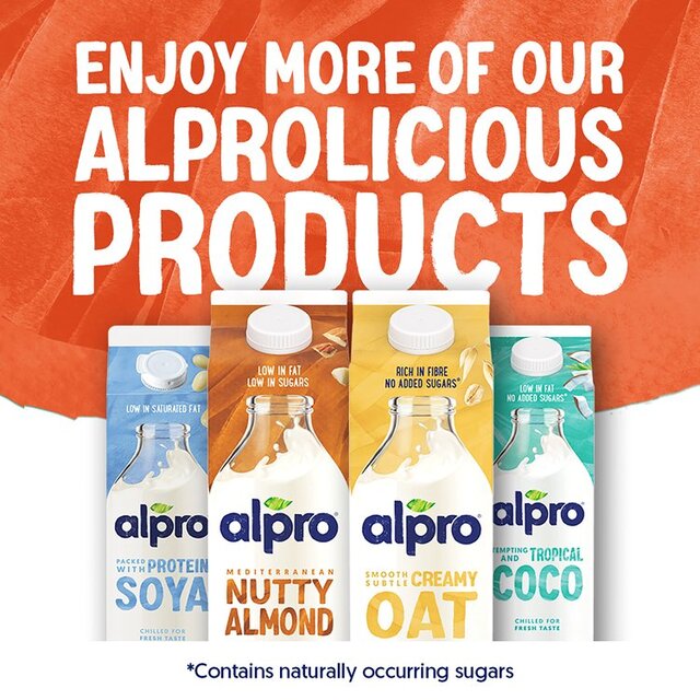 Alpro Almond No Sugars Chilled Drink thumbnail 4