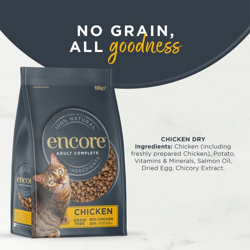 Encore Cat Chicken Dry Food thumbnail 3