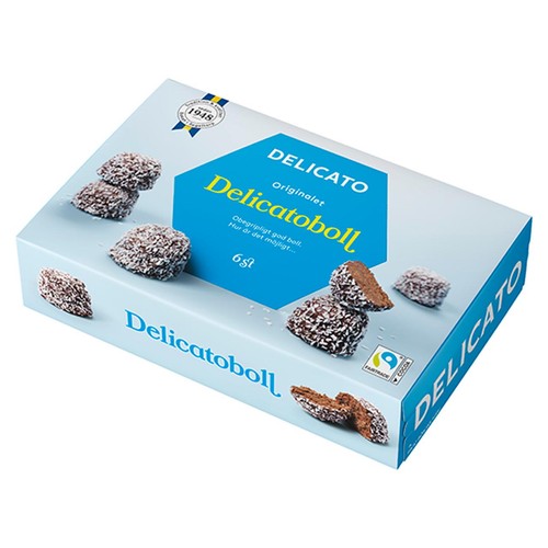 Delicato Chokladboll Chocolate Mocha Top