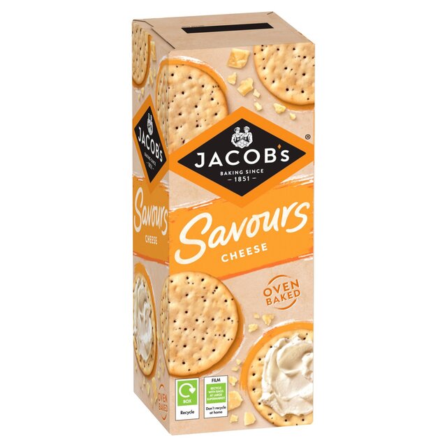 Jacob's Savours Thins Cheese Crackers thumbnail 2