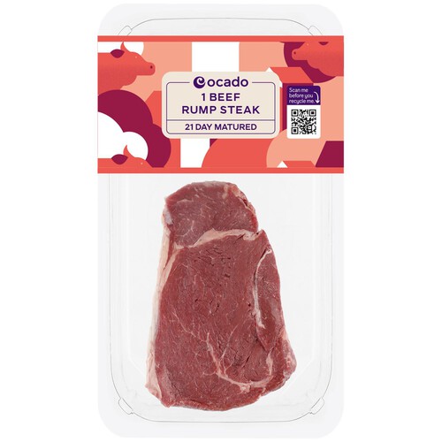 Ocado 1 Beef Rump Steak