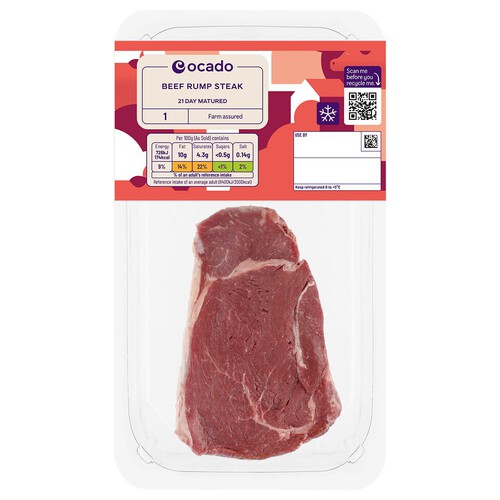 Ocado 1 Beef Rump Steak thumbnail 2