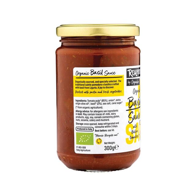 Realfoods by Organico Organic Tomato & Basil Sauce thumbnail 2