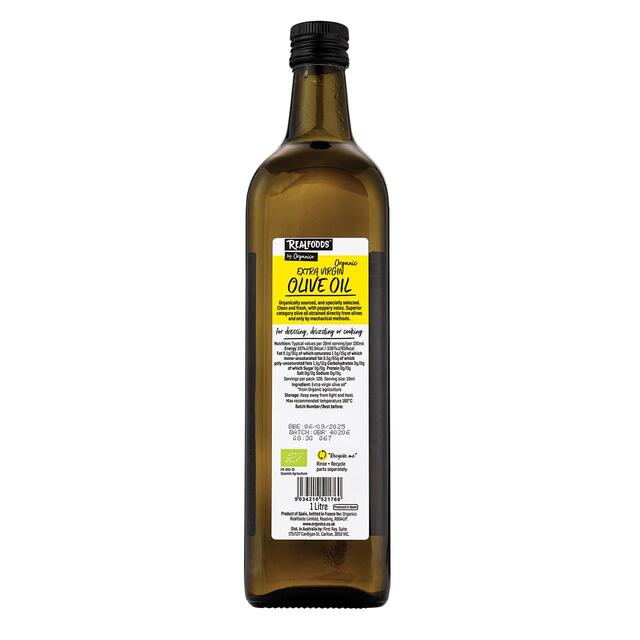 Realfoods by Organico Organic Extra Virgin Olive Oil thumbnail 2