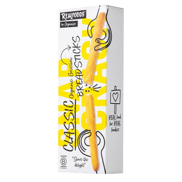 Realfoods by Organico Organic Classic Breadsticks thumbnail 3