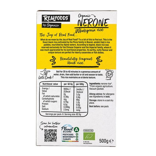 Realfoods Organic Nerone Wholegrain Rice thumbnail 3