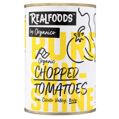 Realfoods by Organico Organic Chopped Tomatoes