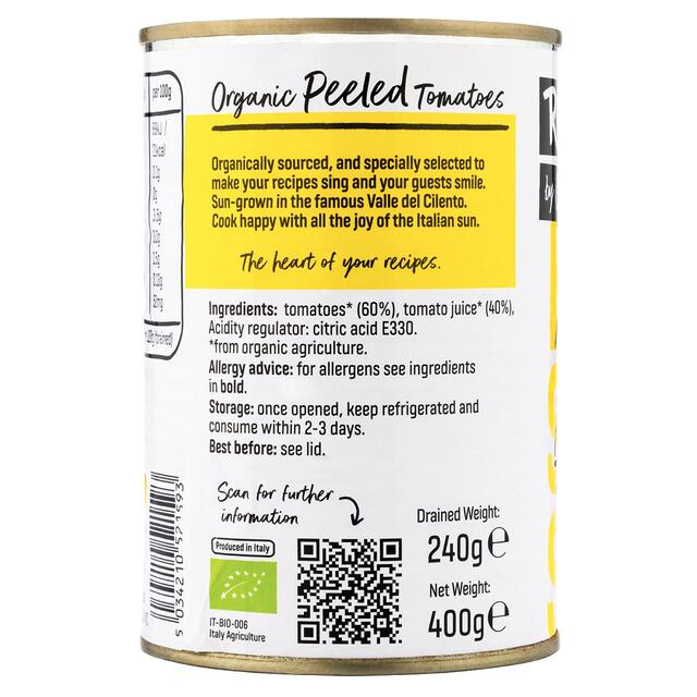 Realfoods by Organico Organic Peeled Tomatoes thumbnail 3