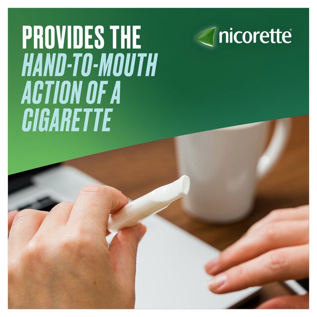 Nicorette 15mg Inhalator 20 Cartridges Quit Smoking Aid thumbnail 4