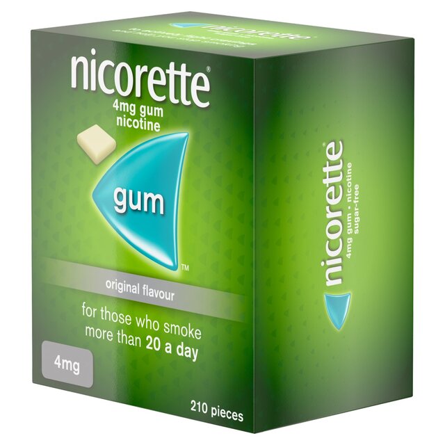 Nicorette Gum Original 4mg thumbnail 3