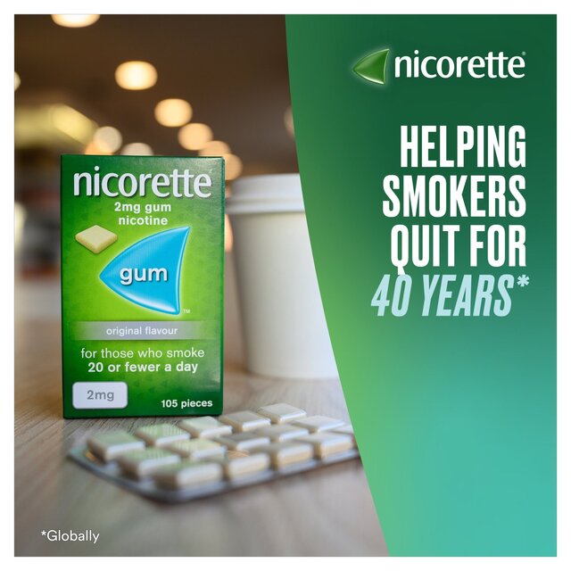 Nicorette Gum Original 4mg thumbnail 5