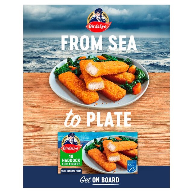 Birds Eye 10 MSC Breaded Haddock Fish Fingers thumbnail 3